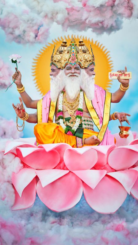 Brahman Hindu God Wallpaper Download | MobCup