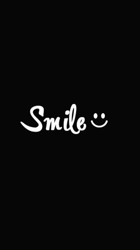 Black Smile.smile,font Wallpaper Download | MobCup