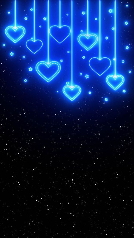 Premium Photo | Pretty neon heart illustration with isolated background