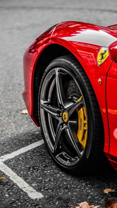 Red Ferrari Wallpaper Download | MobCup