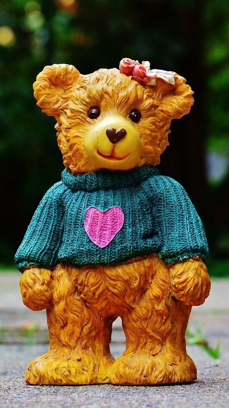 Cute Teddy Bear - Beautiful - Sweater Wallpaper Download | MobCup