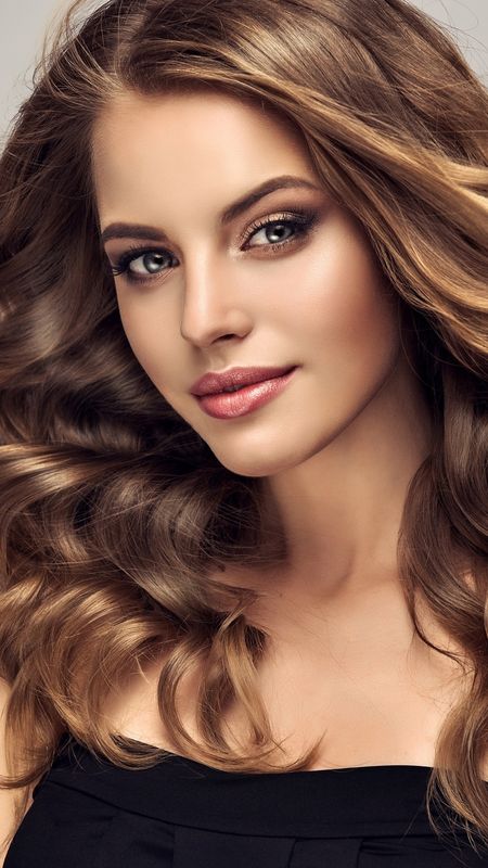 Hair Style - Brown Hair - Beautiful Girl Wallpaper Download | MobCup