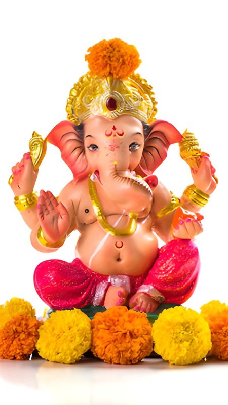 Ganesh Ji Hd - lord bappa ganesh ji ka Wallpaper Download | MobCup