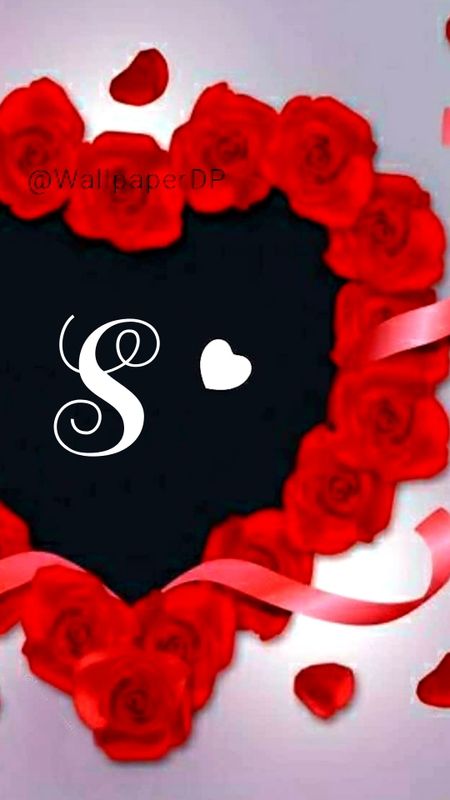 S Letter - Red Rose Wallpaper Download | MobCup