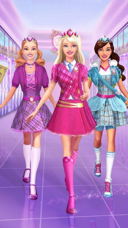 Barbie - with friends / barbie world Wallpaper Download | MobCup