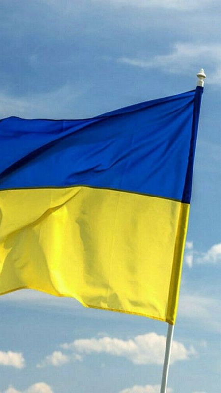 Flying Ukraine Flag Wallpaper Download | MobCup