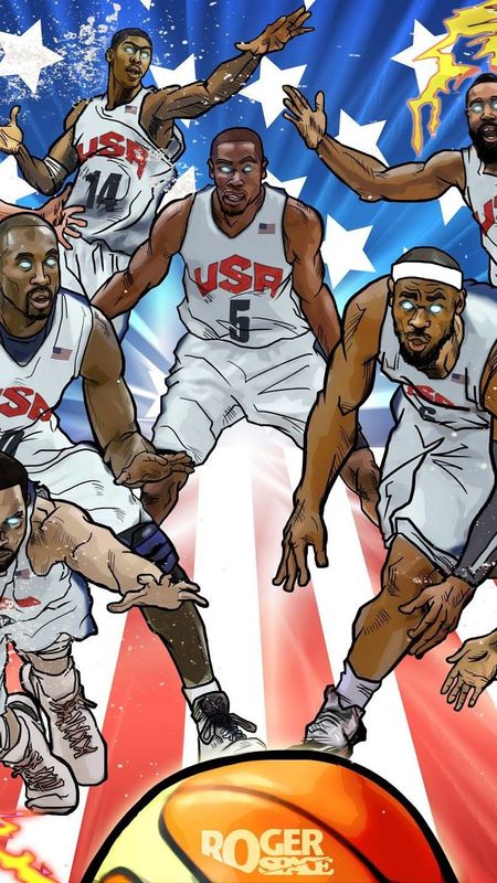 Usa team nba Wallpaper Download | MobCup