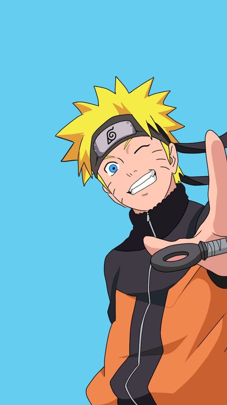 Naruto Uzumaki Live With Blue Background Wallpaper Download | MobCup