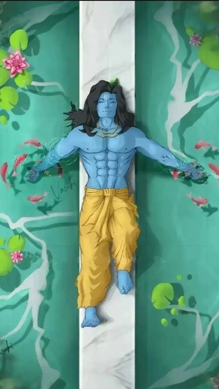 Lord Krishna Hd Spiritual Wallpaper Download | MobCup