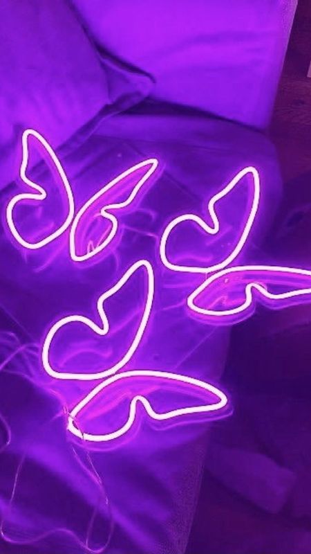 iPhone Neon Purple Aesthetic Wallpapers  Wallpaper Cave