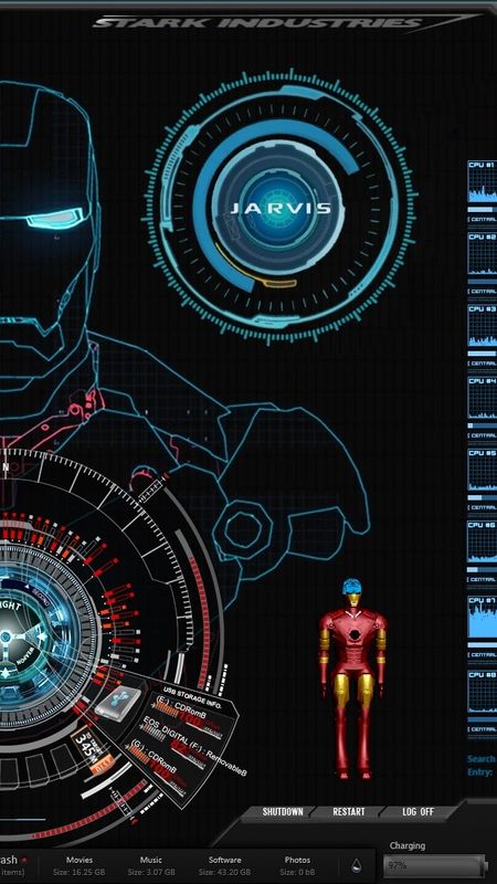 100 Iron Man Jarvis Desktop Wallpapers  Wallpaperscom