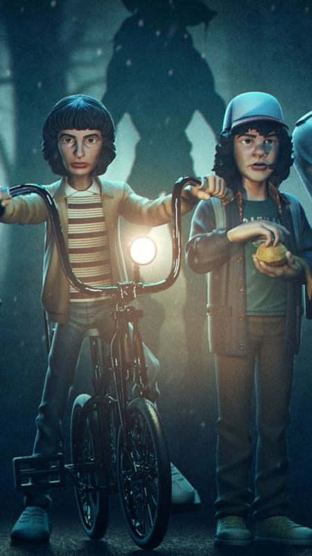 Stranger Things  Red And Black  Background Wallpaper Download  MobCup