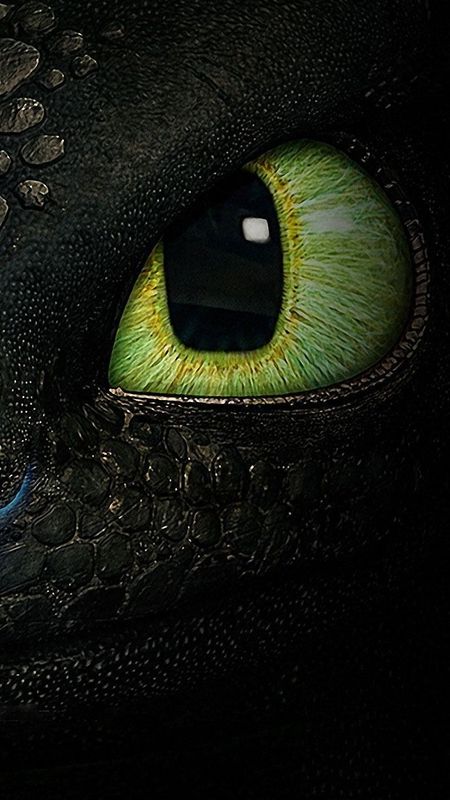 How To Train Your Dragon - Night Fury Eyes Wallpaper Download | MobCup
