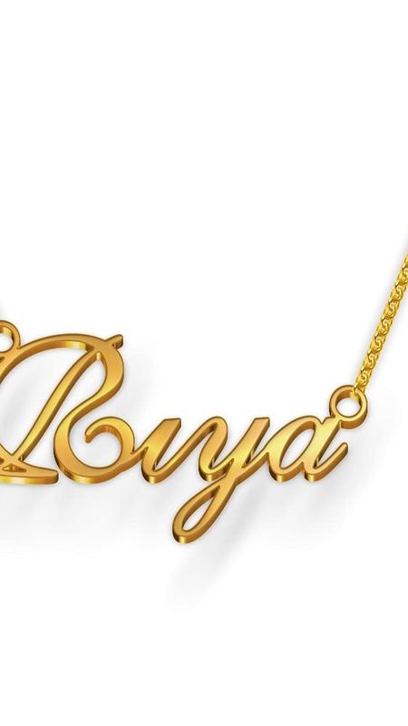 R Name - Riya - Golden Locket Wallpaper Download | MobCup