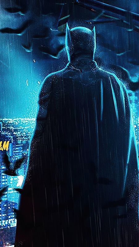 The Batman Posters 2022 - Batman City Wallpaper Download | MobCup