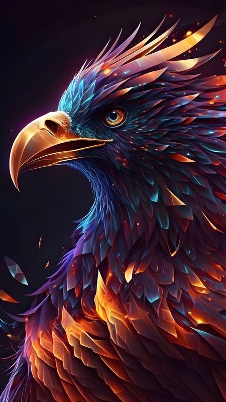 Phoenix Bird - Sharp Beak Wallpaper Download | MobCup