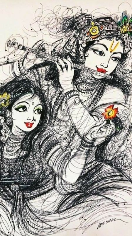 Krishna Photos - radha preet Wallpaper Download | MobCup