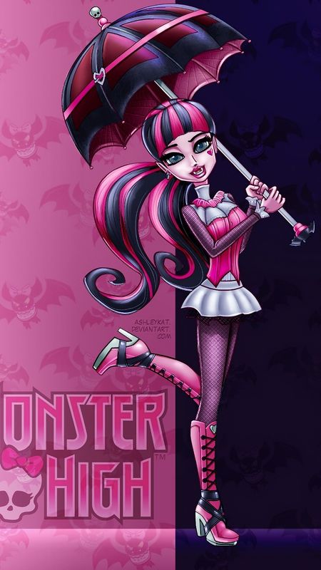 Draculaura wallpaper  Monster high pictures Monster high Cute wallpapers