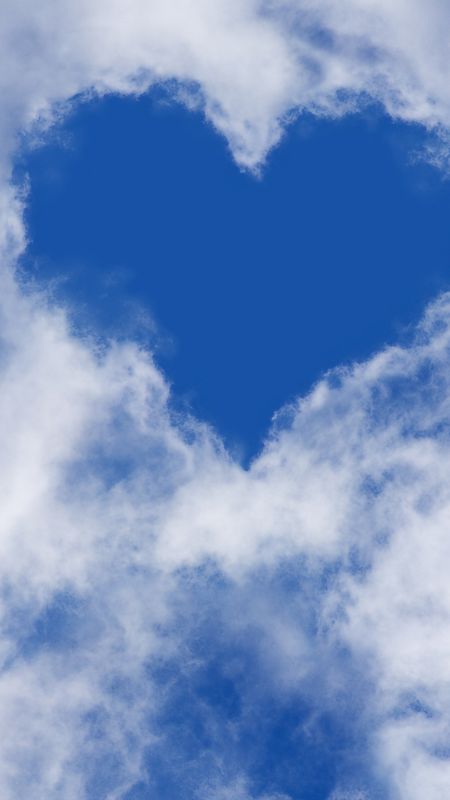 Heart in the Sky Wallpaper Download | MobCup