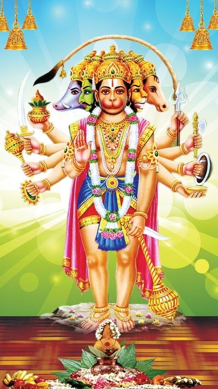 Panchmukhi Hanuman - Hanuman Ji Wallpaper Download | MobCup