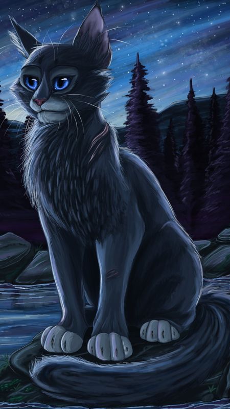 Bluestar  Warrior cats, Warrior cat, Feral cats