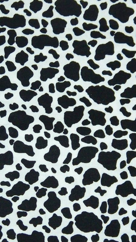 Black Cow Print Fabric Wallpaper and Home Decor  Spoonflower