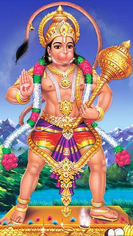 Hanuman  shree ram Wallpaper Download | MobCup