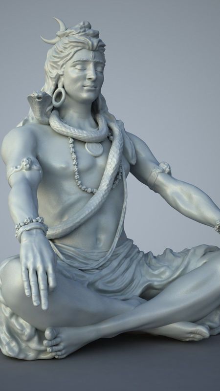 Jay Shri Mahakal - 3D Statue Wallpaper Download | MobCup