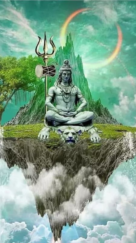 Sivan Photos Hd - Lord Shiva - Clouds Background Wallpaper Download | MobCup