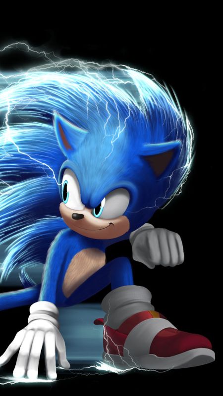 dark sonic the hedgehog wallpaper