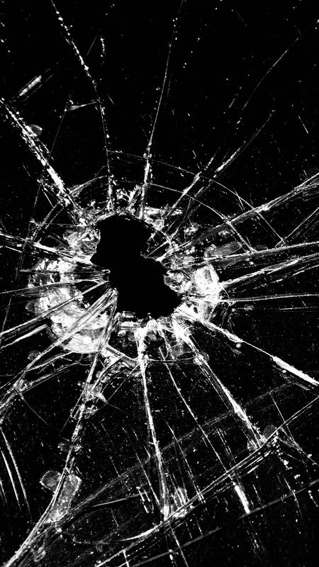 Damage Display - Black Glass Broken Wallpaper Download | MobCup Damage Display - Black Glass Broken Wallpaper Download | MobCup