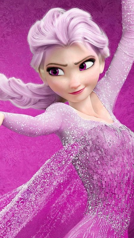 Elsa face pink blue winter luminos fantasy girl raphael honasan  snow queen HD wallpaper  Peakpx