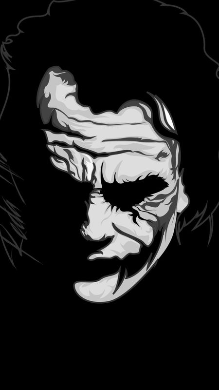 Khatarnak - Bad Joker - Black Art Wallpaper Download | MobCup