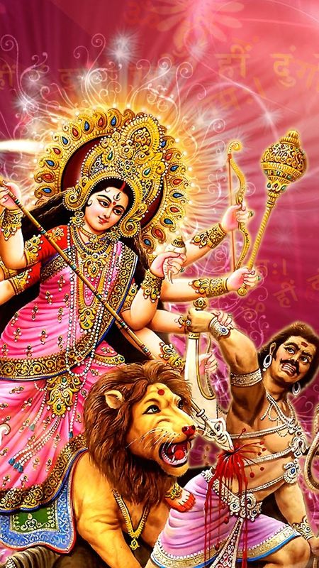 Maa Durga Ka Raudra Roop Wallpaper Download | MobCup