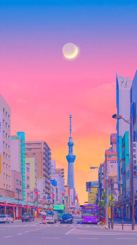 Tokyo City Wallpaper Download | MobCup