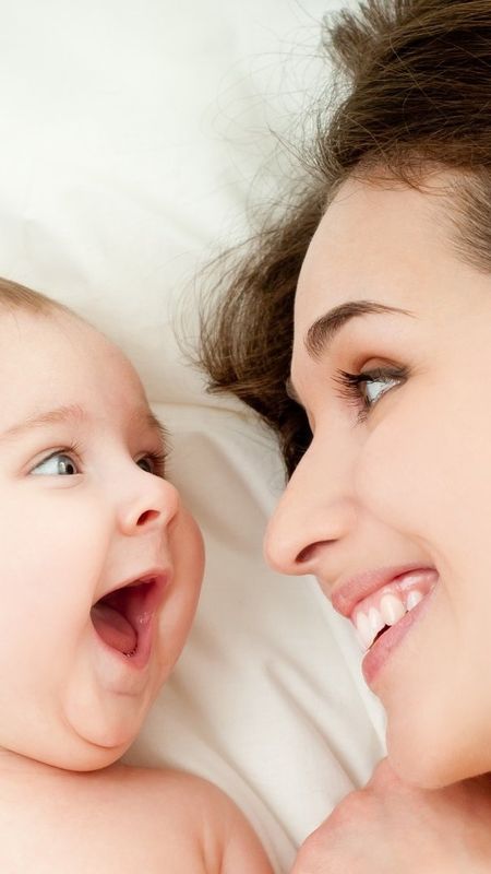 Baby Mom - Cute Baby - Smile Wallpaper Download | MobCup