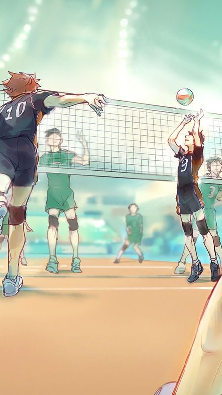 Haikyuu Anime  An anime about high school volleyball  Fall in Sports