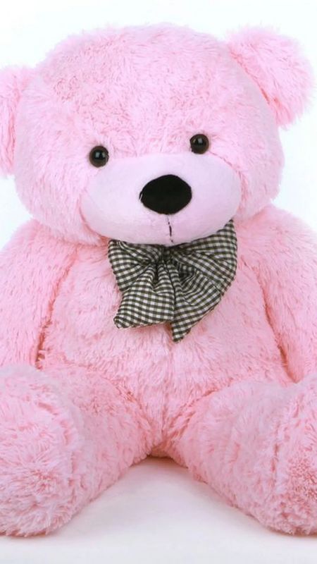 Teddy Bear Live | Pink Cute Toy Wallpaper Download | MobCup