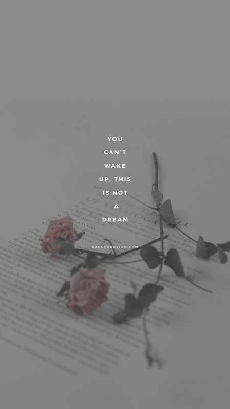 Aesthetic Quotes - Flower Background Wallpaper Download | MobCup