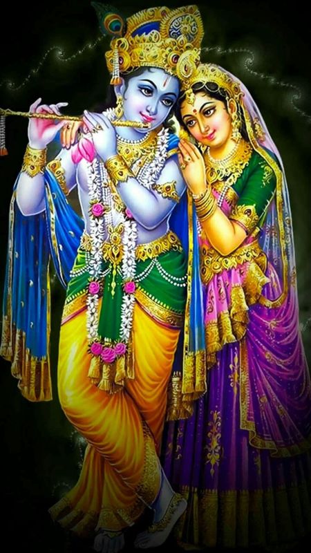 Radha Krishna - pure true love Wallpaper Download | MobCup