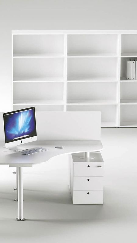 Shelf - White - Desk Shelf Wallpaper Download | MobCup