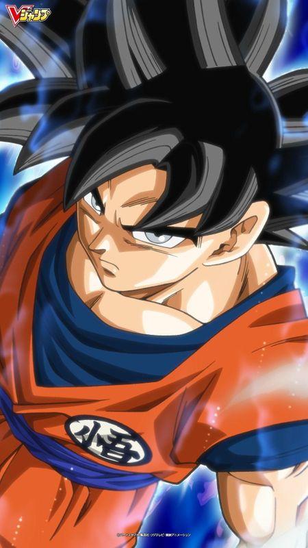 Dragon Ball Super Goku AMOLED 8K Wallpaper