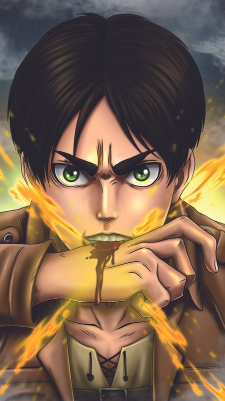 Eren Yeager | Korean | Cartoon Wallpaper Download | MobCup