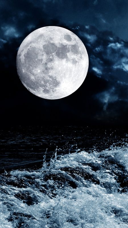 Moon Light | Night Moon Light Wallpaper Download | MobCup