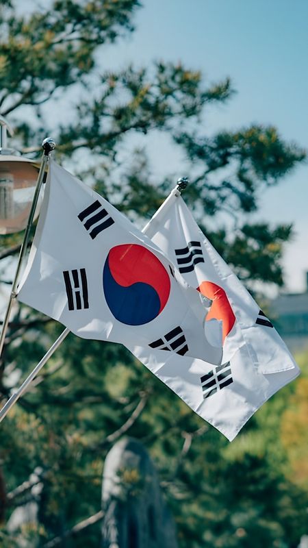 Korean Flag - national flag Wallpaper Download | MobCup