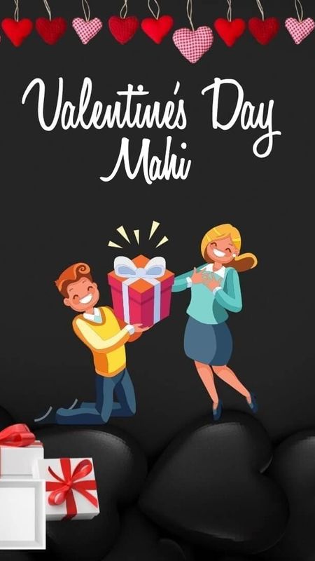 M Name - Mahi - Valentines Day Wallpaper Download | MobCup