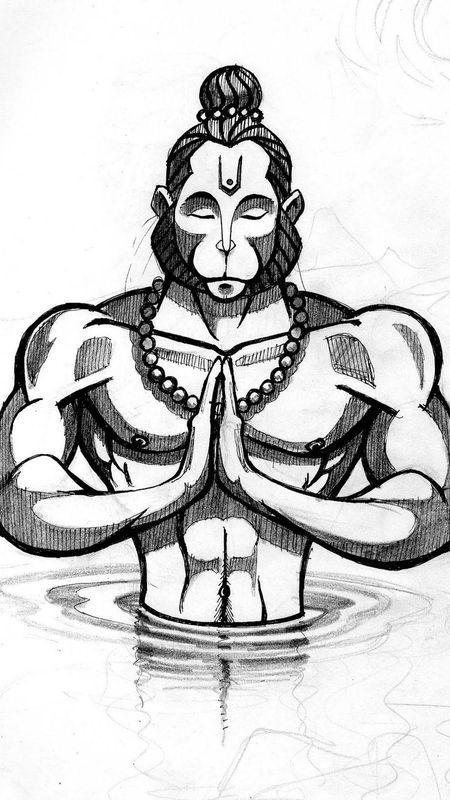 Hanuman Drawings for Sale  Fine Art America