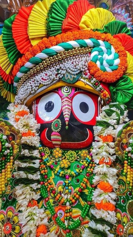 Idol Of Lord Jagannath Holy Hindu God Stock Photo - Download Image Now -  Bhagavad Gita, Ratha-Yatra, Asia - iStock