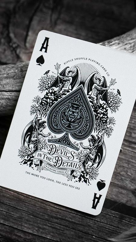 Black Playing Cards on Black Background  Free Stock Photo