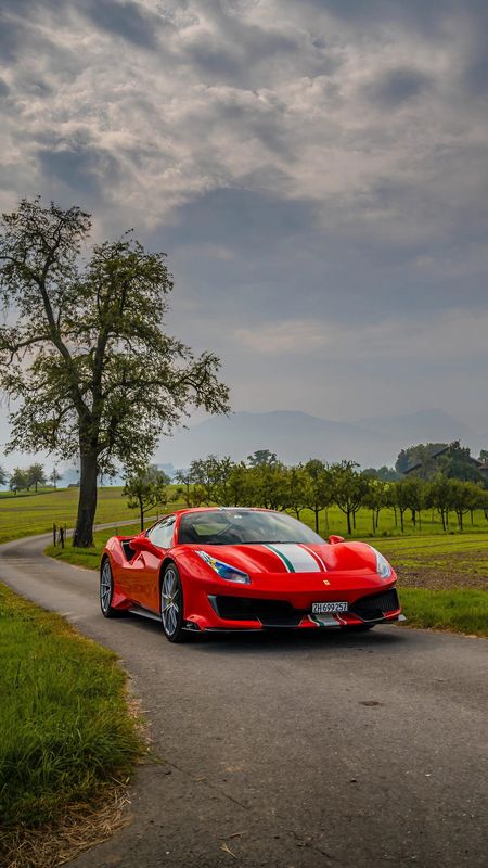 Background For Ferrari Sports Cars Cool Red Sport Car HD wallpaper | Pxfuel